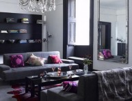 imagen Complementos decorativos para sofás oscuros