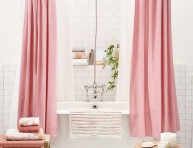 imagen Ideas para tener un baño en color rosa