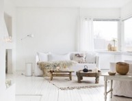 imagen 29 ideas para decorar con blanco sobre blanco