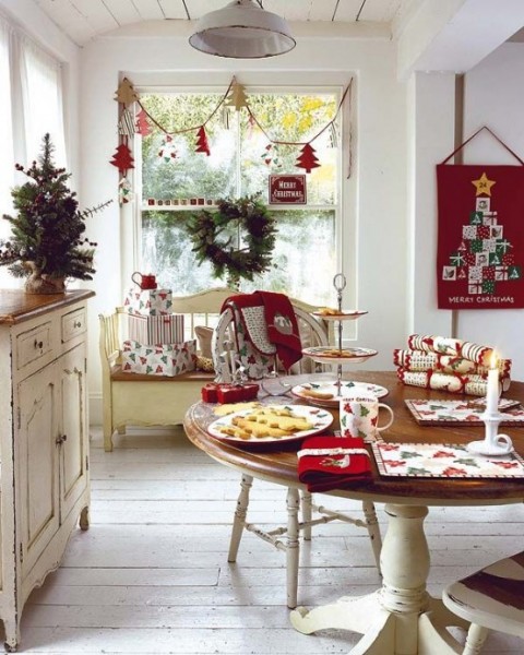 Ideas para decorar el comedor en Navidad