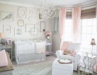 imagen Estilo shabby chic para habitaciones de bebés