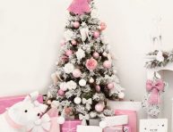 imagen Árboles de Navidad en color rosa ¡muy original!