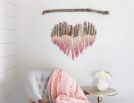 imagen Colgante con ramas para decorar el hogar en San Valentín