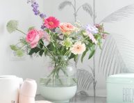 imagen Cómo decorar la cocina con flores