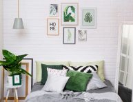 imagen 10 formas de decorar la pared de la cabecera de la cama