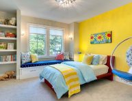 imagen Ideas de habitaciones infantiles en color amarillo